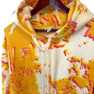 Funky Abstract Hoodie Oversized L